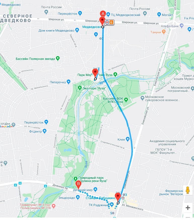 Как добраться до сквера на Олонецком проезде: карта