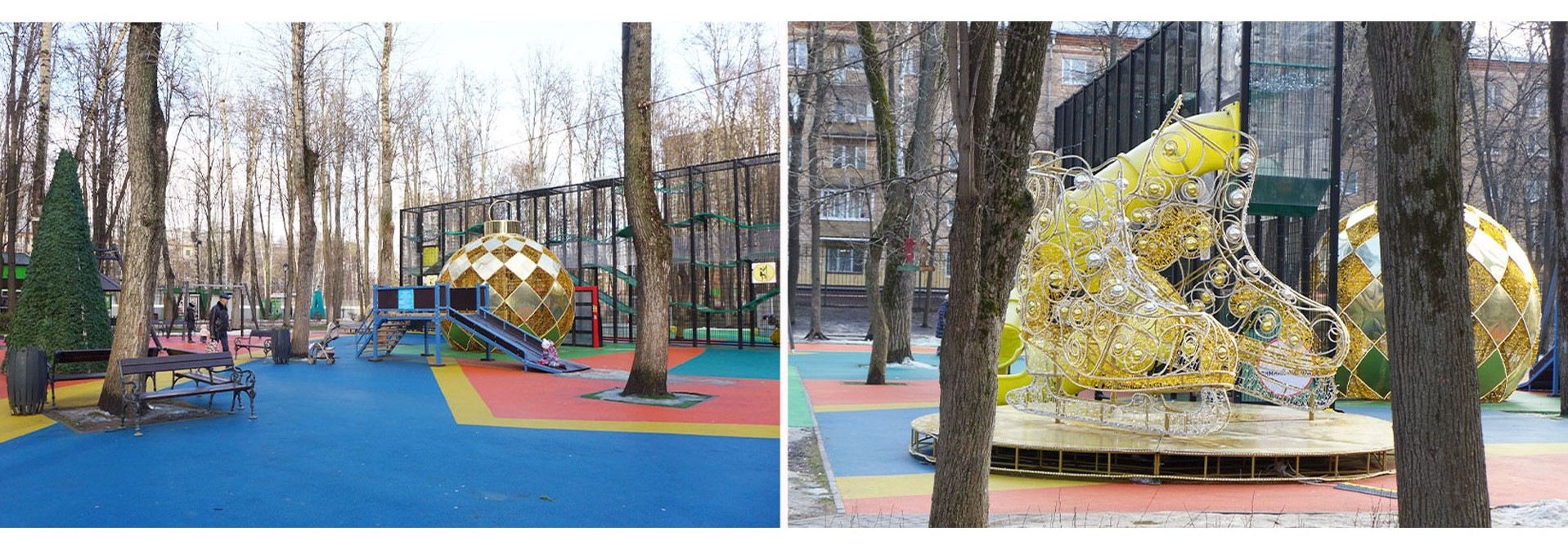 Бабушкинский парк: детские игровые площадки для детей с ограниченными возможностями